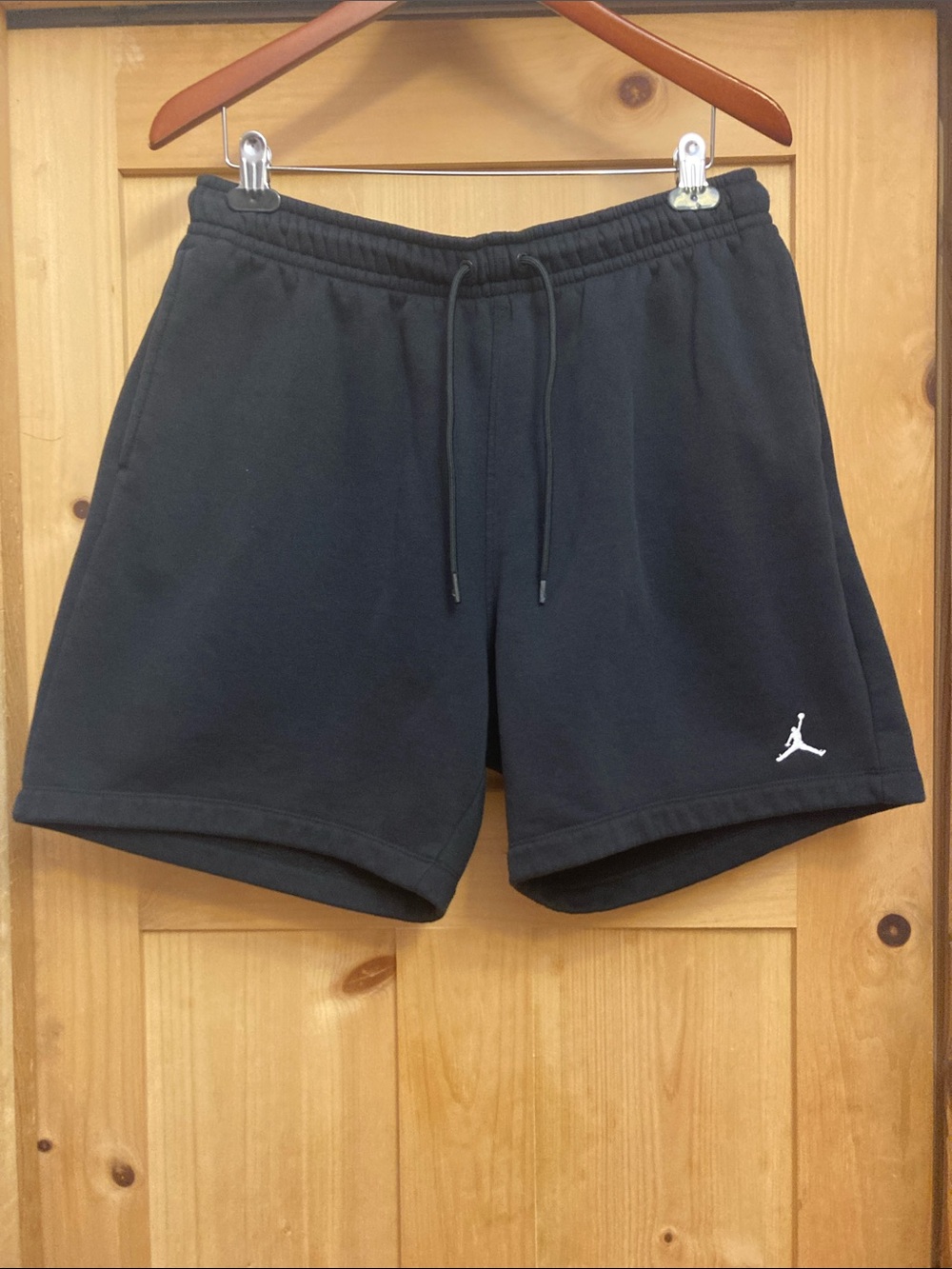 Jordan Black Fleece Athletic Shorts